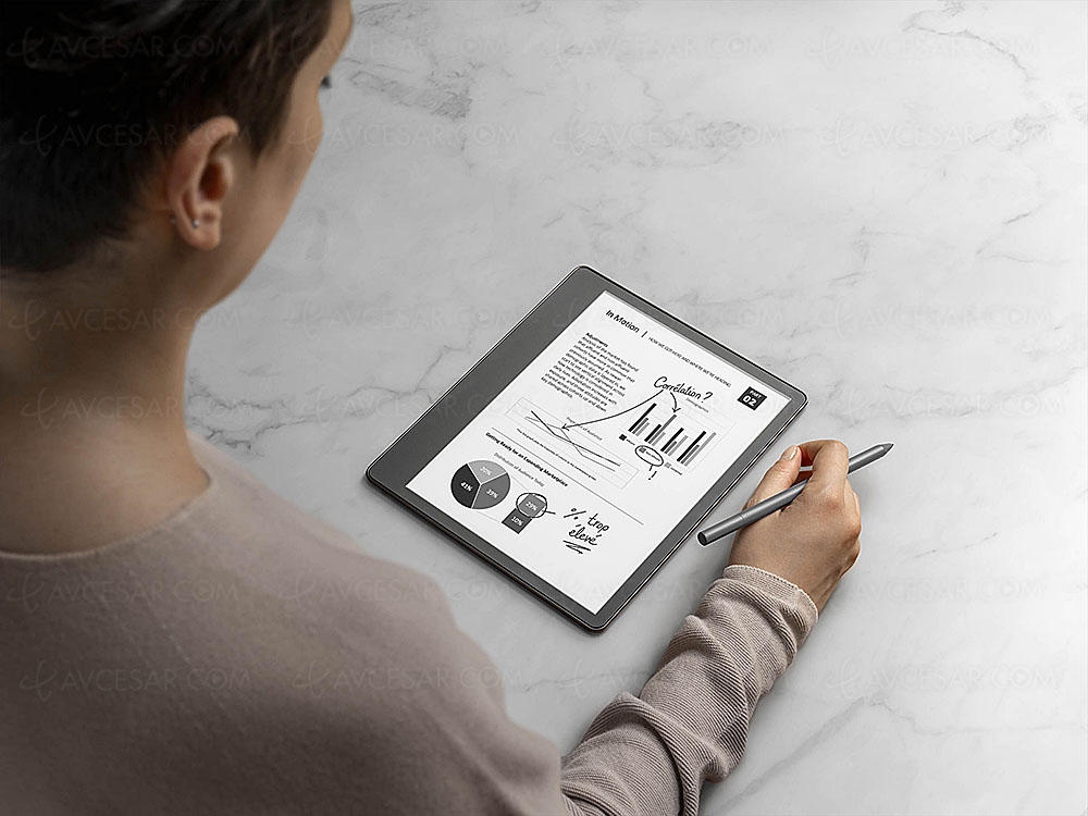 Amazon Kindle Scribe, nouvelle liseuse pour lire et&nbsp;aussi&nbsp;écrire
