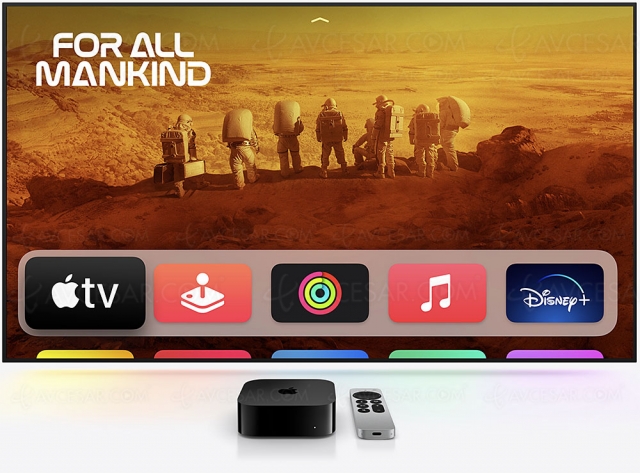 Nouvelles Apple TV 4K : puce A15 Bionic, HDR10+ et jusqu'à 128 Go de stockage