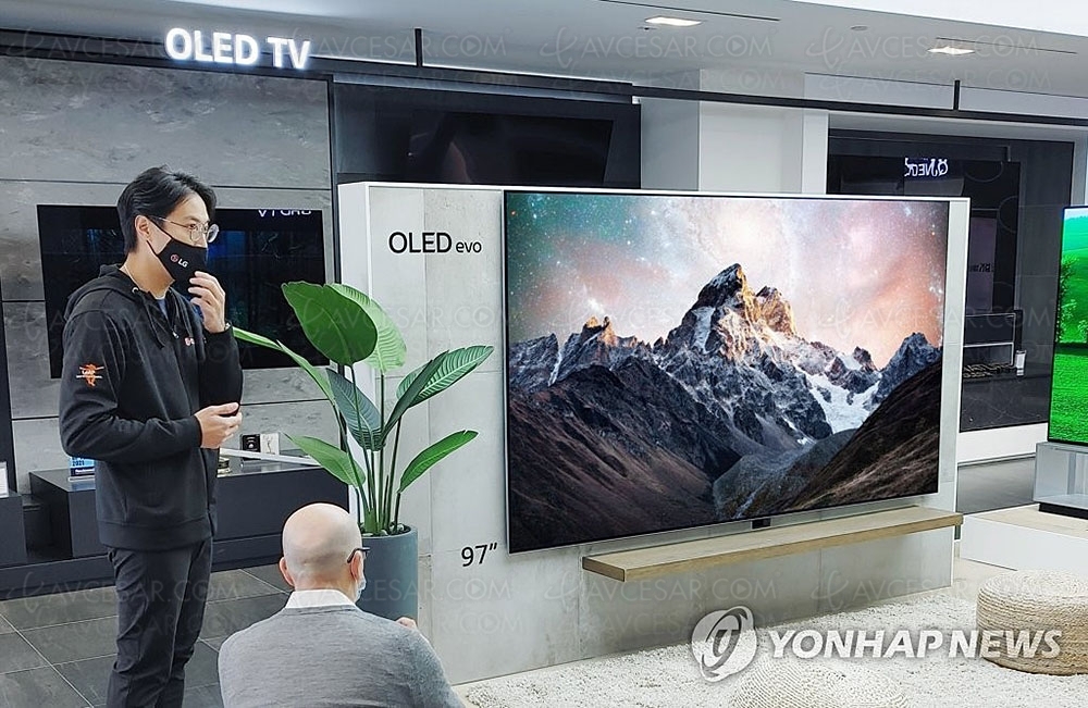 Marché TV Oled&nbsp;: 2022, première année de baisse depuis&nbsp;2013