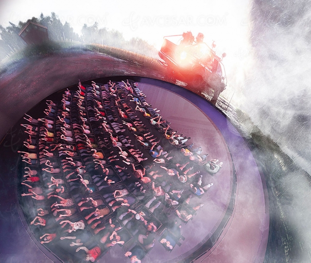 17 mètres, le plus grand écran LED au monde par Samsung au Futuroscope