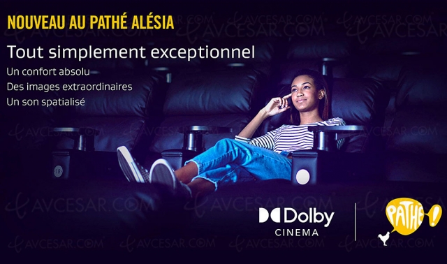 Dolby Cinema, 11e salle au Pathé Alésia à Paris