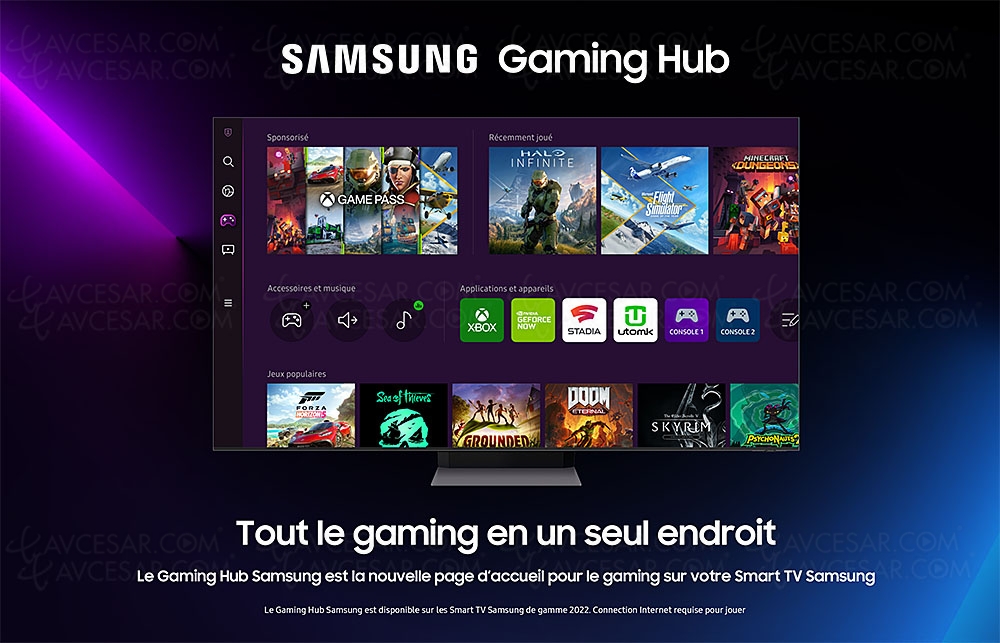 Cloud Gaming aussi sur les Smart&nbsp;TV Samsung&nbsp;2021