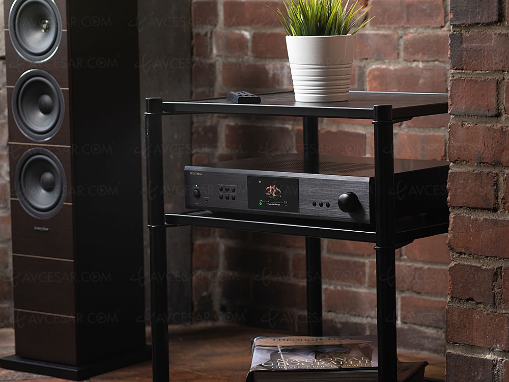 Rotel S14, ampli Hi‑Fi connecté Class&nbsp;AB avec Dac ESS&nbsp;Sabre 384&nbsp;kHz/32&nbsp;bits et&nbsp;compatibilité&nbsp;MQA