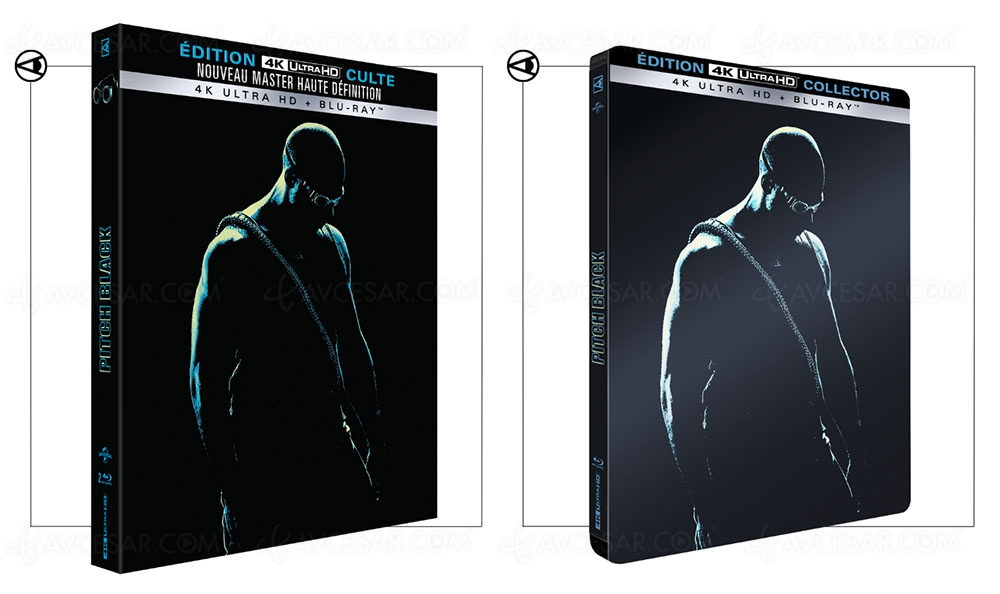 Pitch Black&nbsp;: éditions numérotée et Steelbook 4K le&nbsp;3&nbsp;janvier
