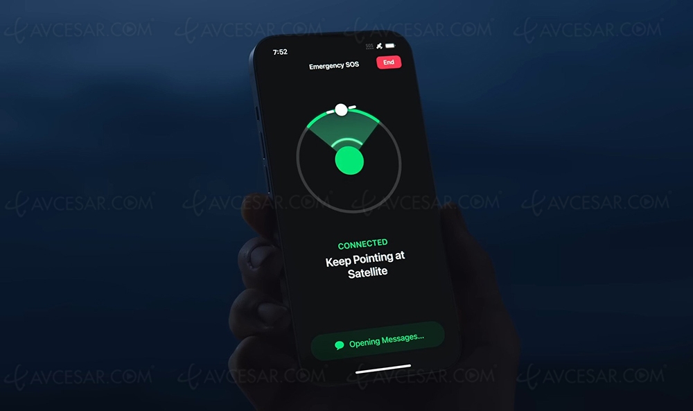 Life saved by new iPhone 14 satellite emergency call