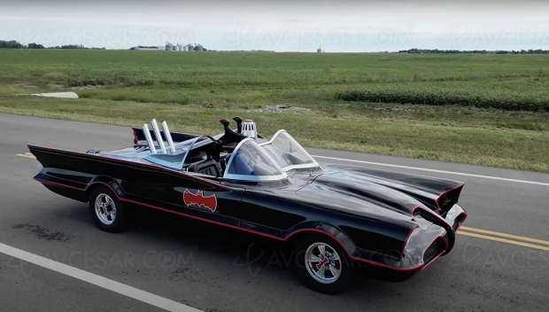Il a reproduit la Batmobile (de 1966)