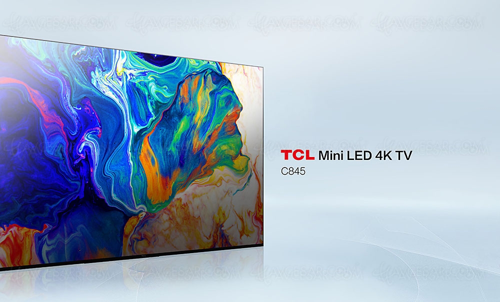 CES 23 > TV Mini LED TCL&nbsp;C845&nbsp;: présence&nbsp;fugace…