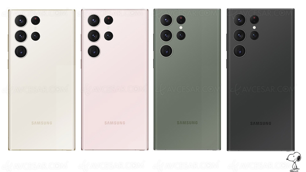 Samsung Galaxys&nbsp;S23, fuite d’images&nbsp;officielles