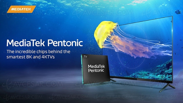 CES 23 > Puce Mediatek Pentonic dans les TV 2023 Panasonic, Philips, Samsung et Sony ?