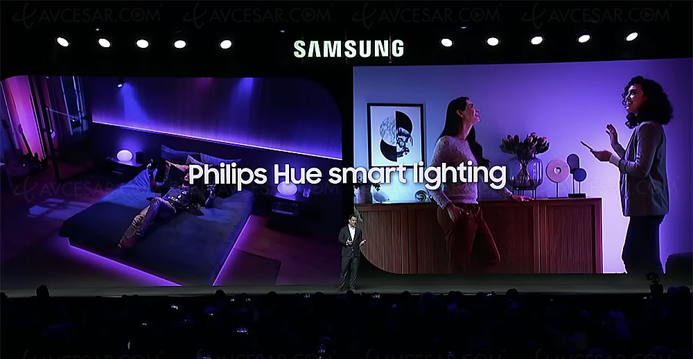 CES 23 > Application Philips Hue Sync TV pour Smart TV Samsung