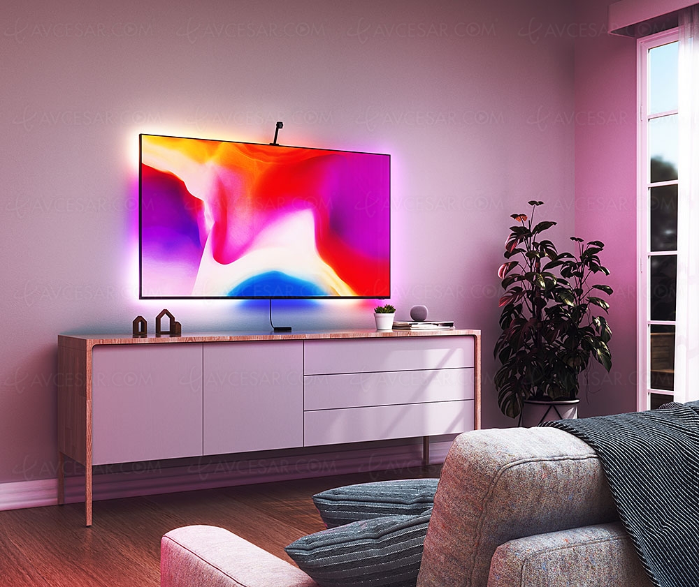 Nanoleaf 4D : la géniale fonction Ambilight pour tous les&nbsp;téléviseurs&nbsp;!