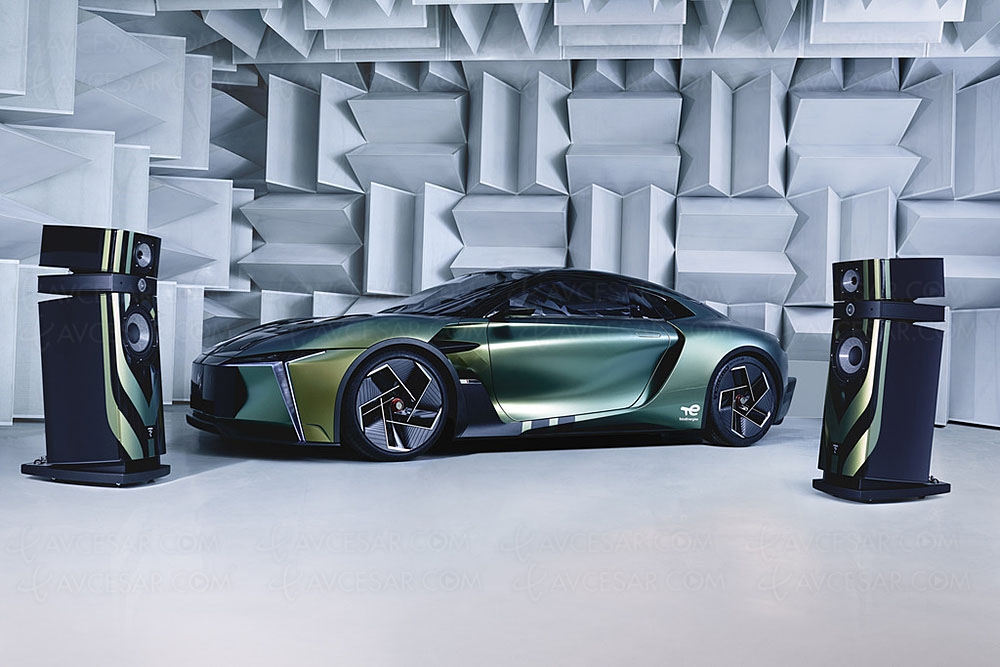 Système Focal Utopia dans le concept car DS&nbsp;E&#8209;Tense