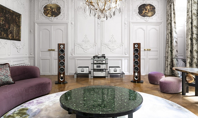 Enceintes Triangle Magellan 40th, artisanat d'art audio à la française