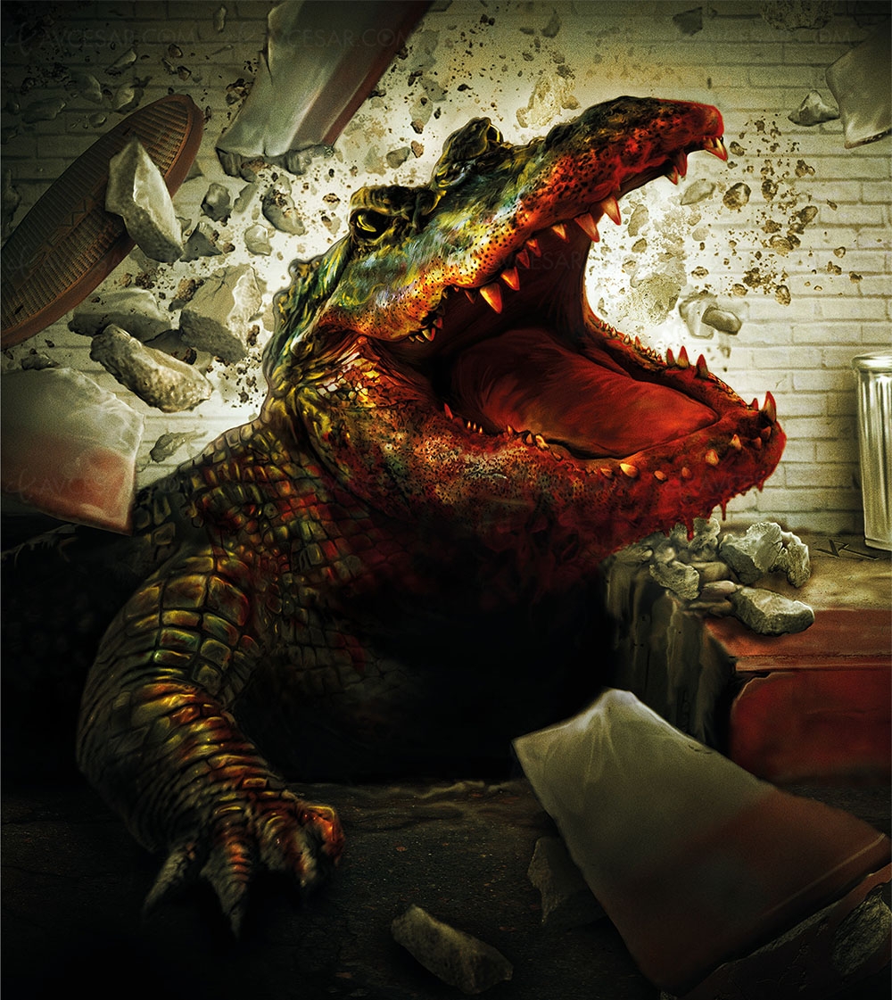 L'incroyable alligator 4K, Carlotta montre&nbsp;les&nbsp;crocs