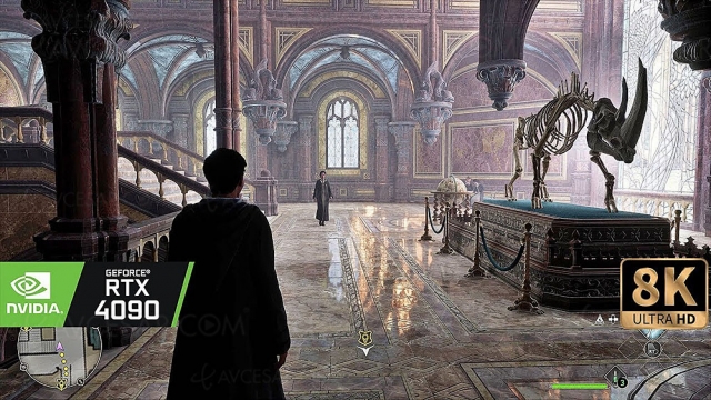 Hogwarts Legacy : l'héritage de Poudlard en 8K à 60 im/s sur nVidia RTX 4090