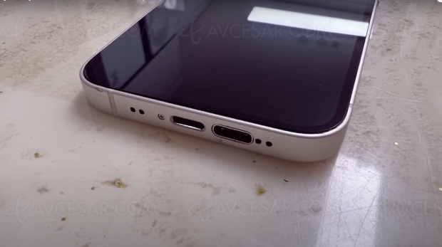Deux ports, Lightning et USB‑C, sur iPhone ! (vidéo)