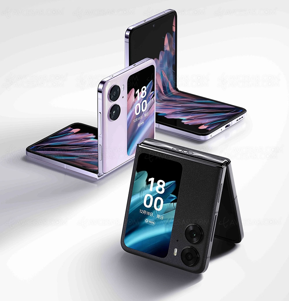 Oppo Find N2 Flip, smartphone pliable à l’assaut de&nbsp;Samsung