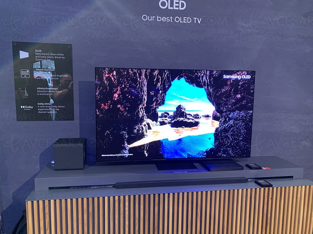 Samsung TV 4K/8K 2023 Neo QLED & QD Oled, mise à jour disponibilité