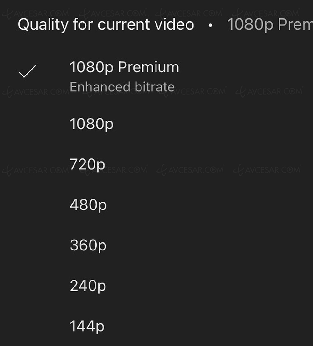 1&nbsp;080p Premium Enhanced&nbsp;Bitrate&nbsp;: HD encore plus&nbsp;HD sur YouTube&nbsp;Premium