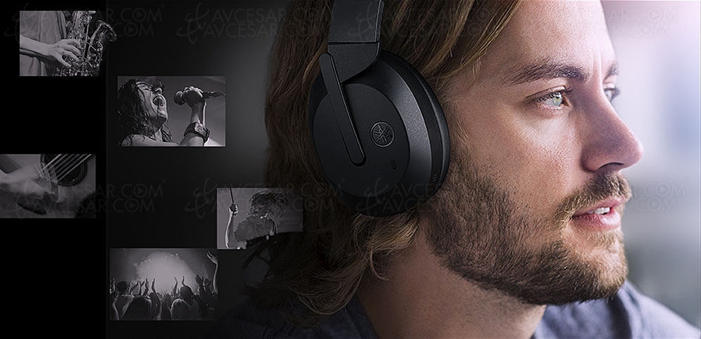 Yamaha YH-E700B, casque Bluetooth avec réduction de bruit active&nbsp;avancée