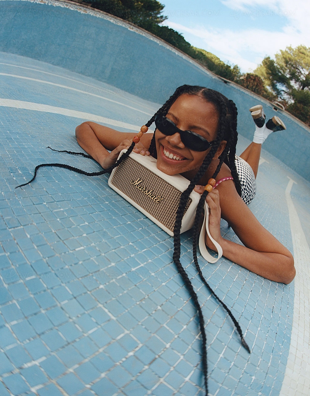 Marshall Middleton, enceinte Bluetooth disponible aussi en&nbsp;couleur&nbsp;Cream
