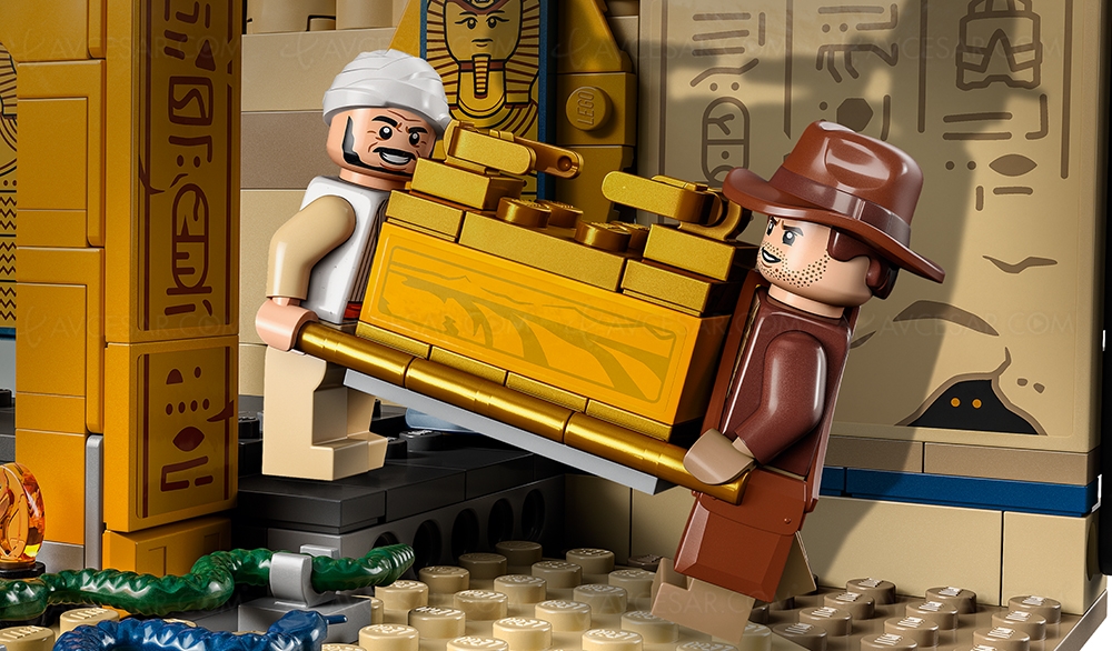 3 kits Lego Indiana Jones pour les grands&nbsp;enfants