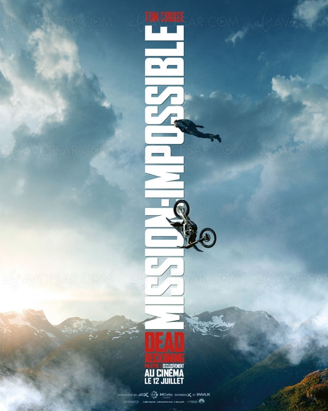 Mission impossible : Dead Reckoning Partie 1, l'affiche qui tue
