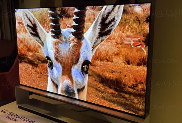 LG Z3 Evo, TV 8K : mise à jour prix indicatifs du 77'' au 88''