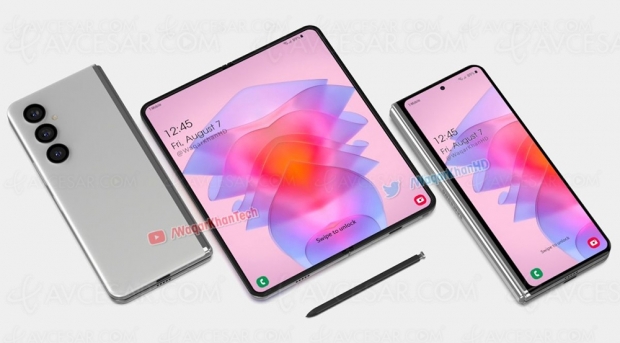Samsung Galaxy Z Fold 5, idem Galaxy Z Fold 4 mais…
