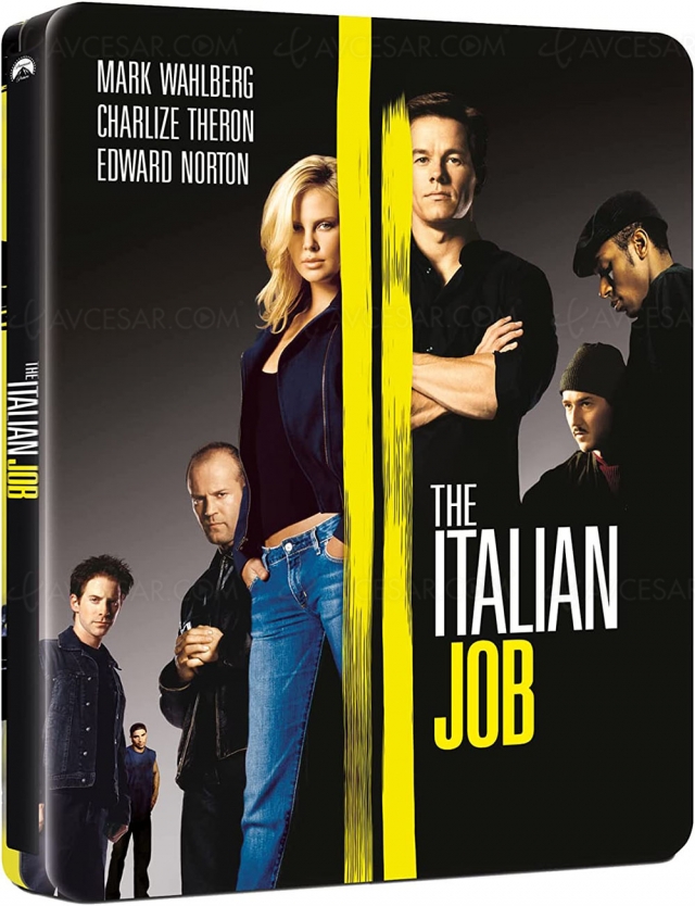 Braquage à l'italienne 4K Ultra HD, de l'or en barres