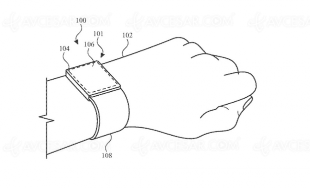 Des bracelets qui communiquent avec l’Apple Watch (brevet)