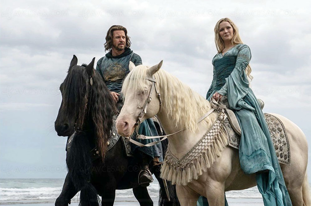 Mort d'un cheval sur Le seigneur des anneaux&nbsp;: les anneaux de pouvoir&nbsp;saison&nbsp;2