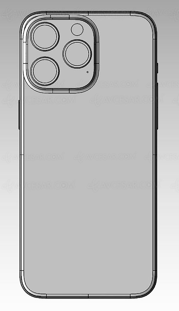 iPhone 15 Pro Max, module photo moins&nbsp;protubérant