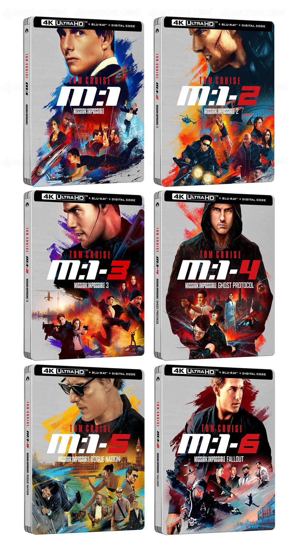 Mission impossible 4K, toute la saga Tom Cruise ressort&nbsp;aux&nbsp;US
