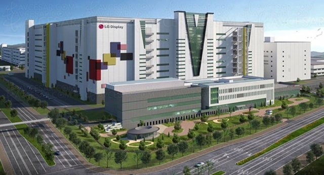 Usine TV Oled Gen 10,5, LG Display retarde la construction à 2028…