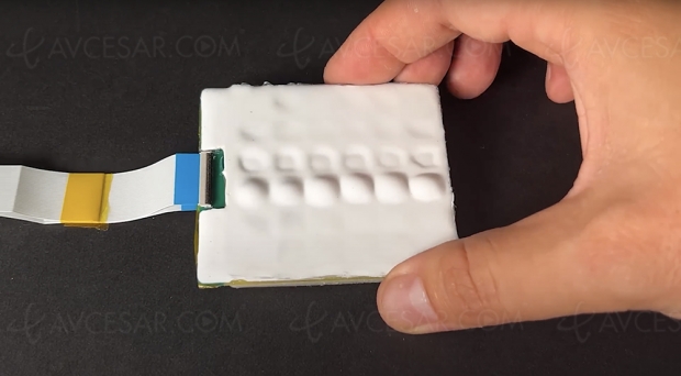 Smartphone de demain : un clavier qui émerge de l’écran !