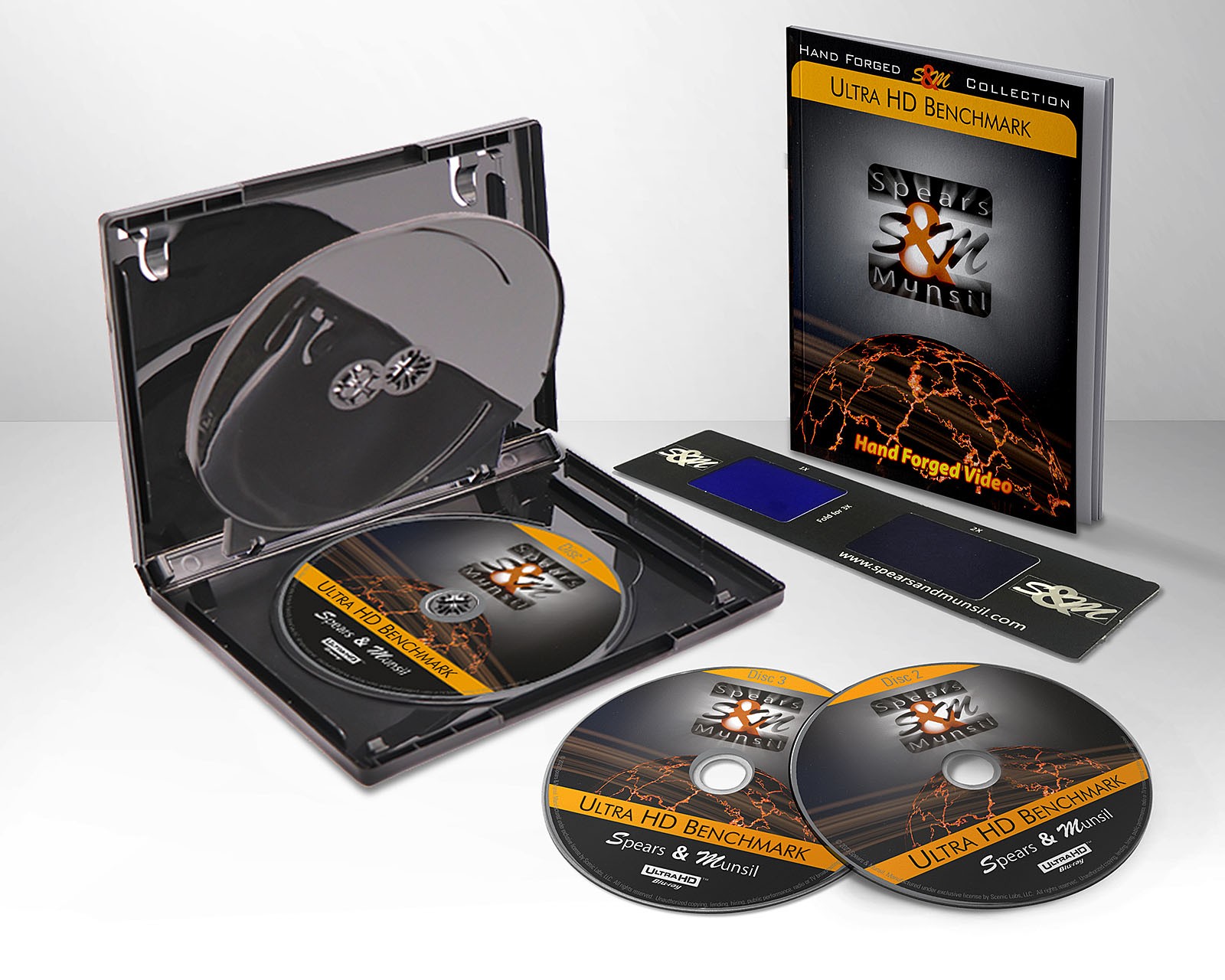 Disque calibrage Ultra HD 4K HD Spears &amp;&nbsp;Munsil pour amateurs et&nbsp;professionnels