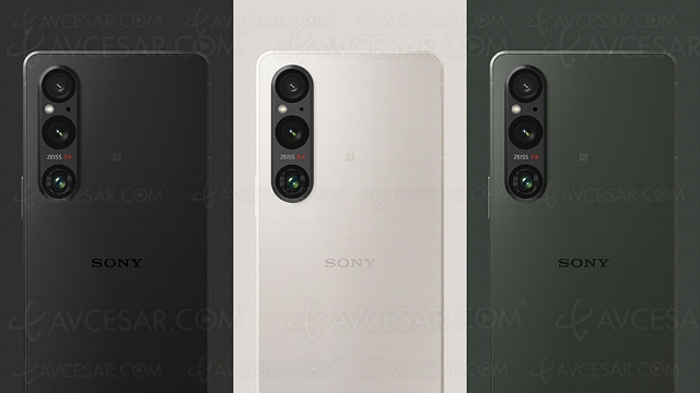 Smartphone Sony Xperia 1 V : premier modèle haut de gamme avec capteur CMOS