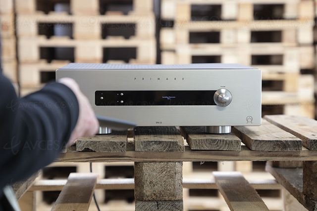 Primare SPA25 : ampli 9.2, Dirac Live, Dolby Atmos 7.2.4, DTS:X, HDR Dolby Vision, HDR10+, AirPlay 2, Chromecast…