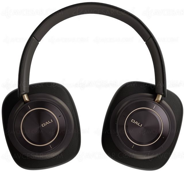 Dali IO‑12 : casque supra‑aural Bluetooth APT‑X Adaptive, USB‑C 96 kHz/24 bits et réduction active de bruit