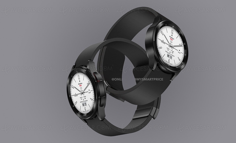 Samsung Galaxy Watch&nbsp;6 Classic, premières images «&nbsp;fuitées&nbsp;»