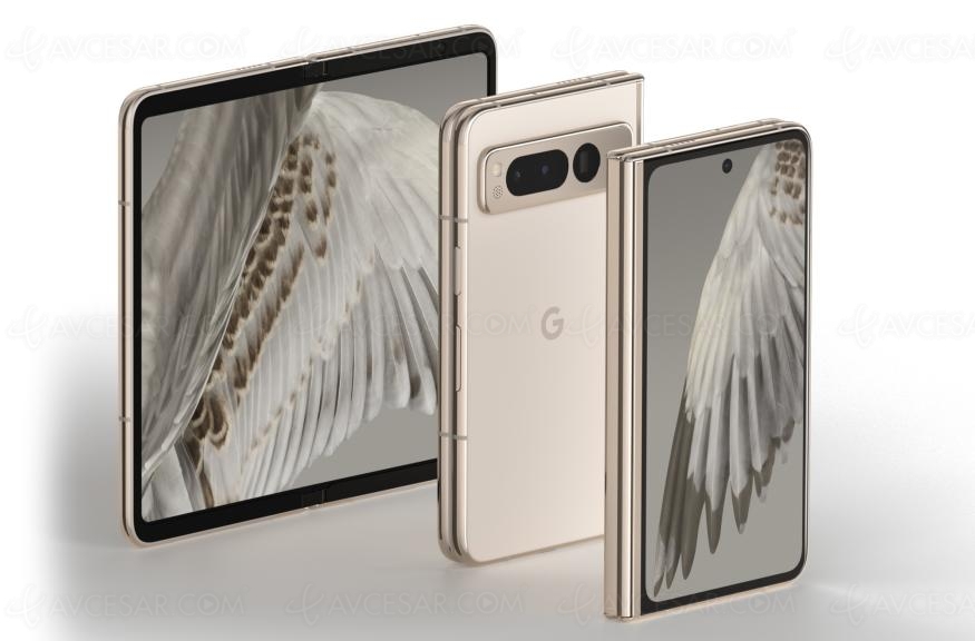 Pixel Fold, premier smartphone pliable Google, mais pas en&nbsp;France