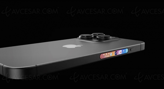 Concept iPhone 16 Pro Max : un écran sur le bord ?! (vidéo)