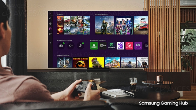 Samsung Gaming Hub, près de 2 000 nouveaux jeux disponibles