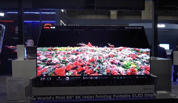 Pierwszy elastyczny ekran Oled 8K wyprodukowany w procesie atramentowym Pierwszy elastyczny ekran Oled 8K wyprodukowany w procesie atramentowym