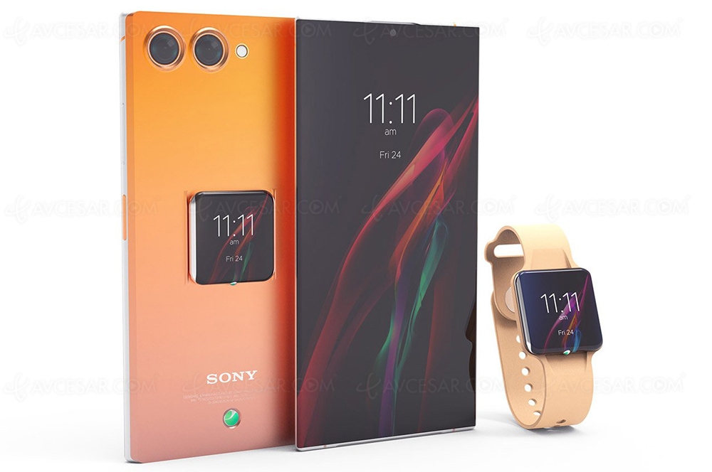 Montre connectée 2025 pour sony xperia