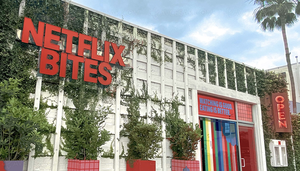 Resto éphémère Netflix à L.A,&nbsp;yummy&nbsp;!