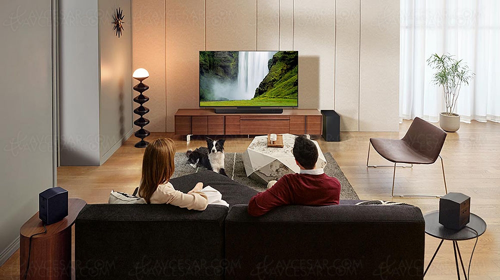 Samsung HW‑Q930C, barre de son Dolby Atmos&nbsp;9.1.4/DTS:X et&nbsp;Q‑Symphony&nbsp;3.0