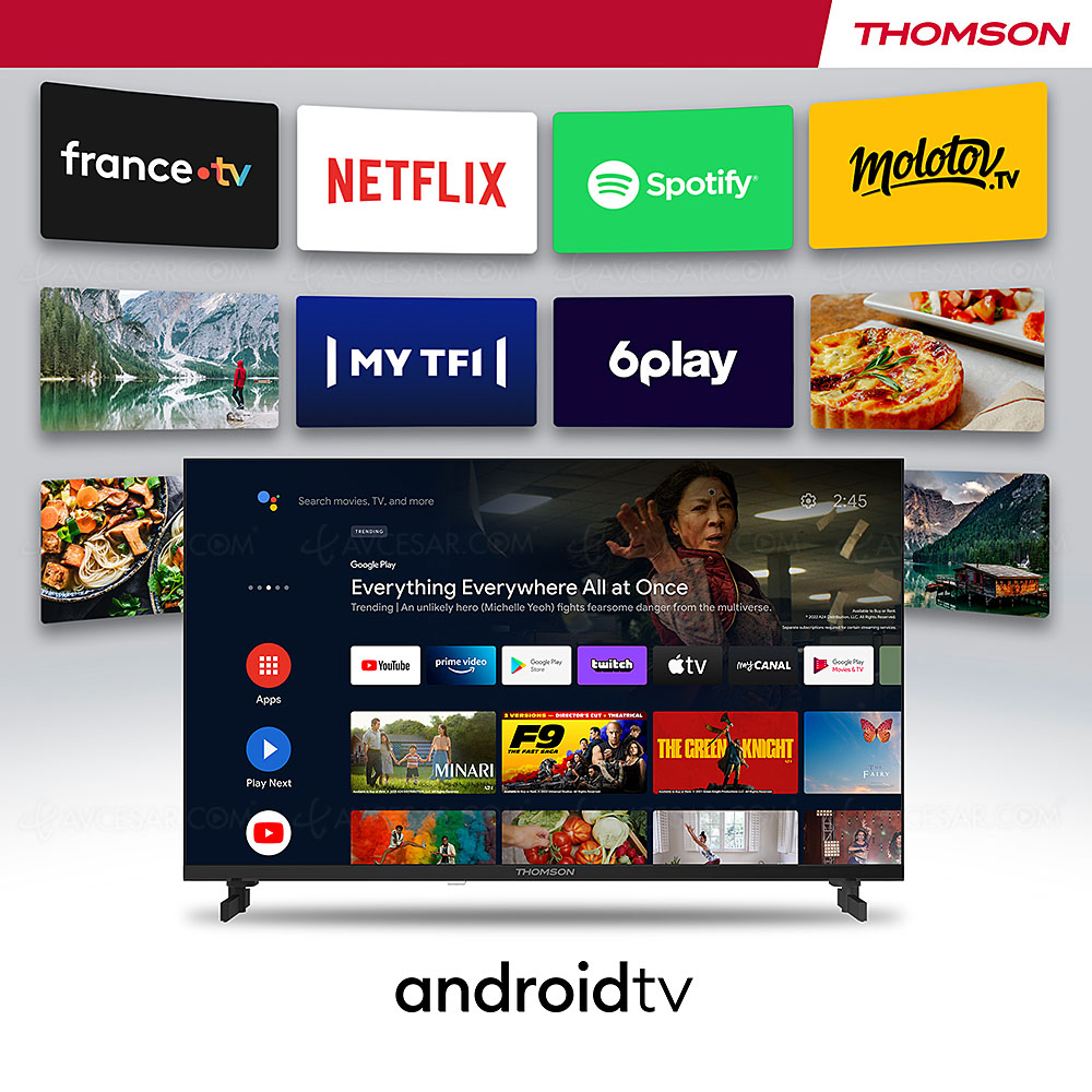 TV LED et QLED Thomson : connectées, abordables et couvrant tous