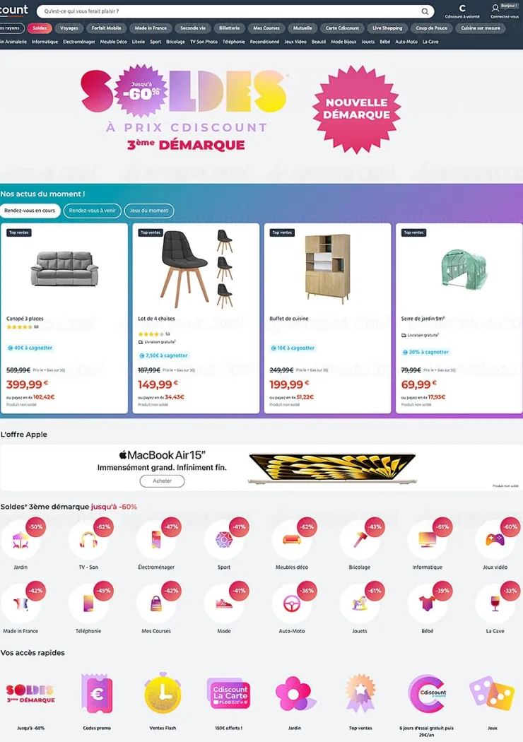 soldes-ete-2023-3e-demarque-cdiscount-jusqu-a-75-sur-des-milliers-d-articles